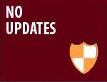 'No Updates' with Shield Icon